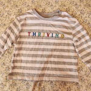 🌟🌷 'Thriving' Long Sleeve Crop 🌷🌟